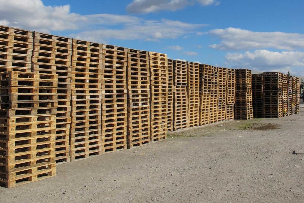 Pallets kopen. zonder transportkosten. Binnen 23 dagen geleverd!